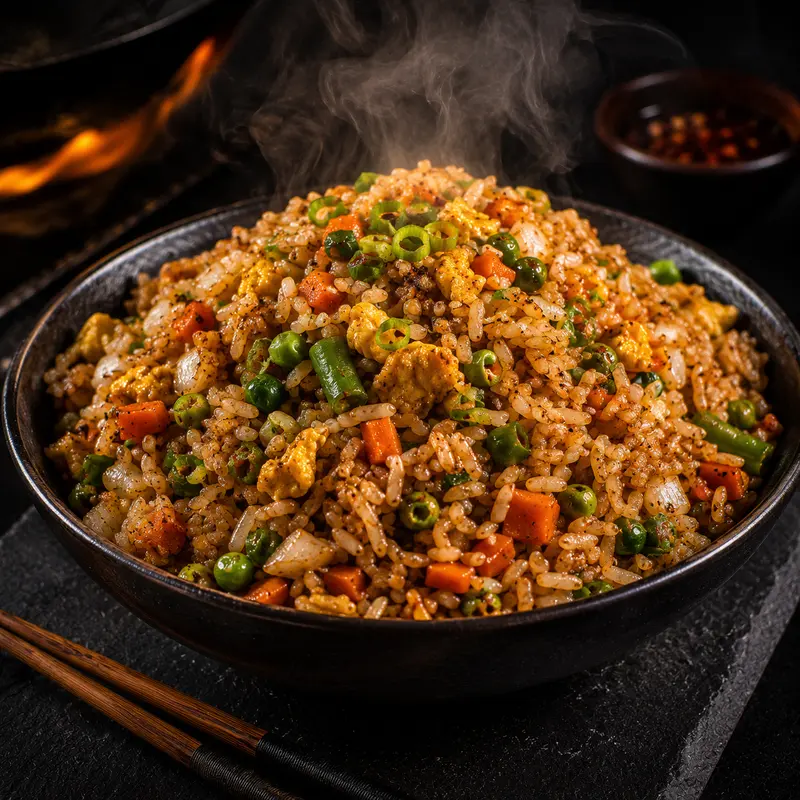 Fried Rice (Egg) — Fried Rice at The Khukuri Restaurant Bar & Grill, Harrisburg, PA