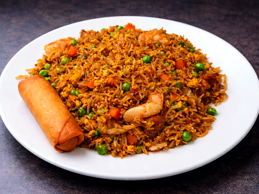 Fried Rice (Shrimp) — Fried Rice at The Khukuri Restaurant Bar & Grill, Harrisburg, PA