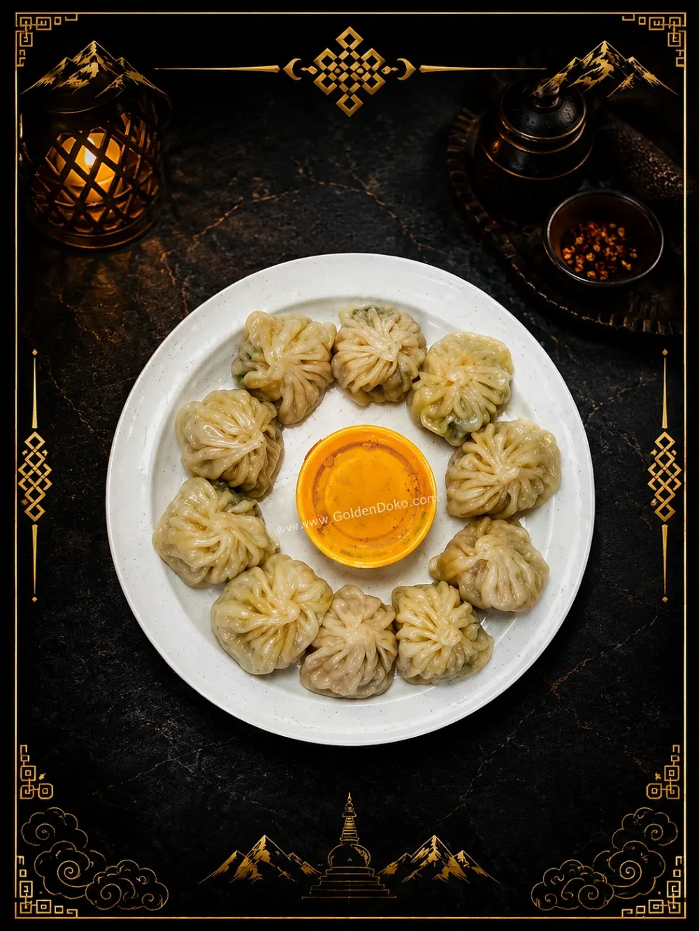 Steamed Momo (Chicken)
